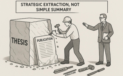 Strategic Adaptation: From a Doctoral Thesis to a Publishable Journal Article