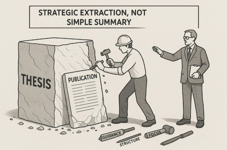 Strategic Adaptation: From a Doctoral Thesis to a Publishable Journal Article