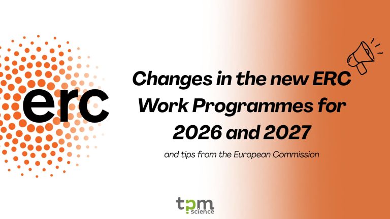 Big changes in the ERC Work Programmes for 2026 and 2027