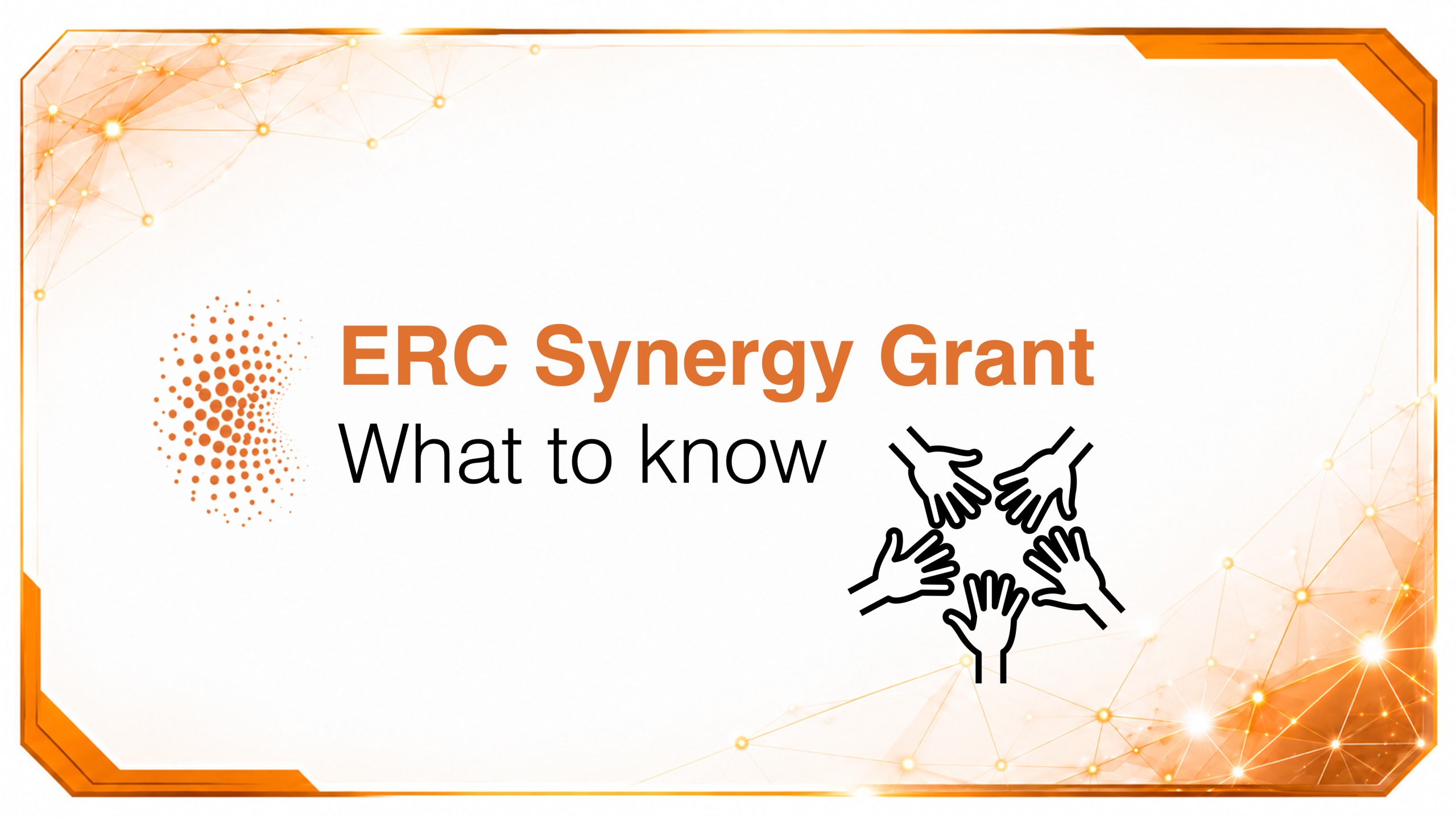 ERC Synergy Grants: What You Need to Know