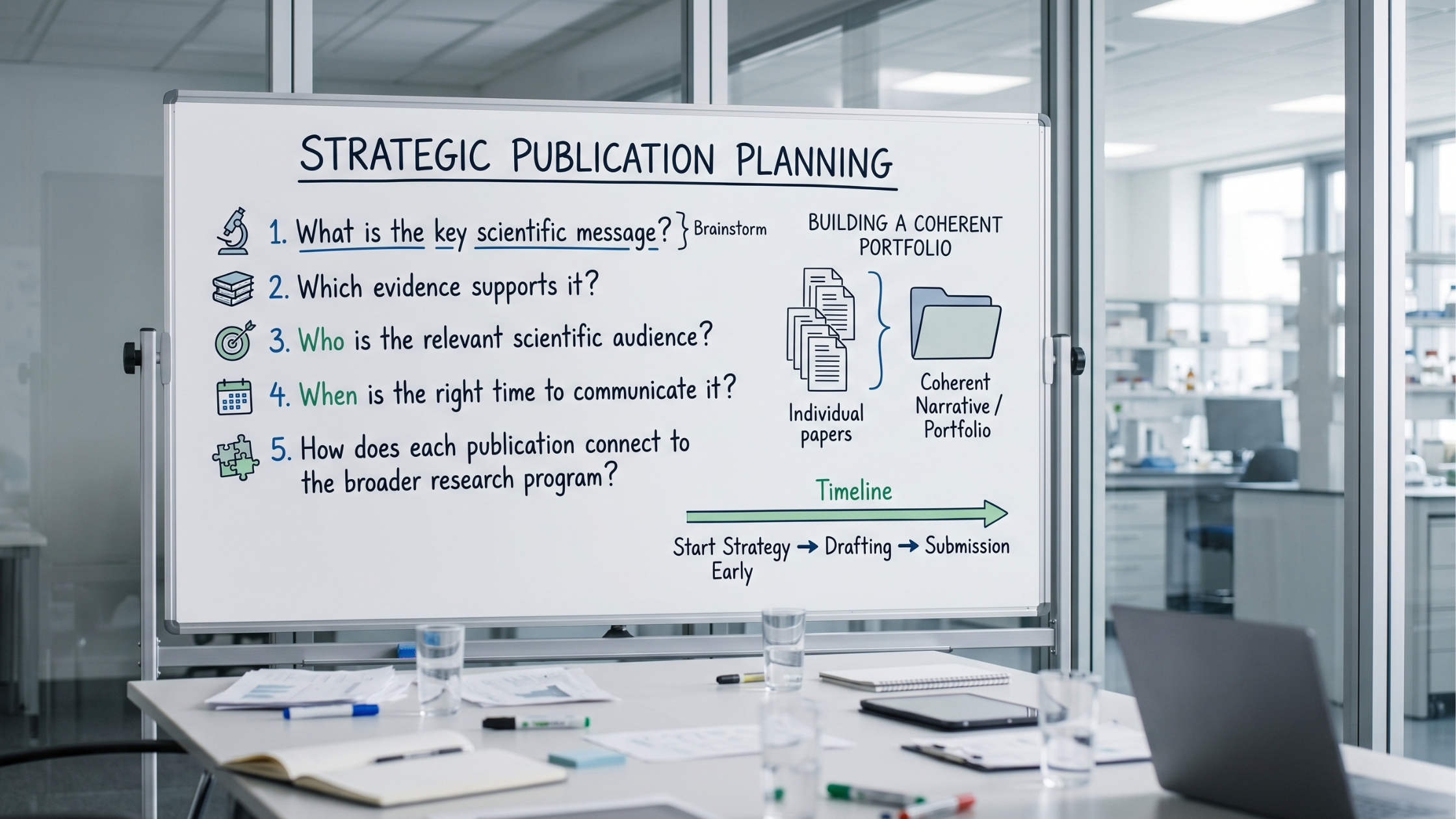 Publication Strategy: from Scientific Evidence to Strategic Impact